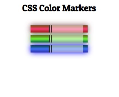 CSS Color Markers